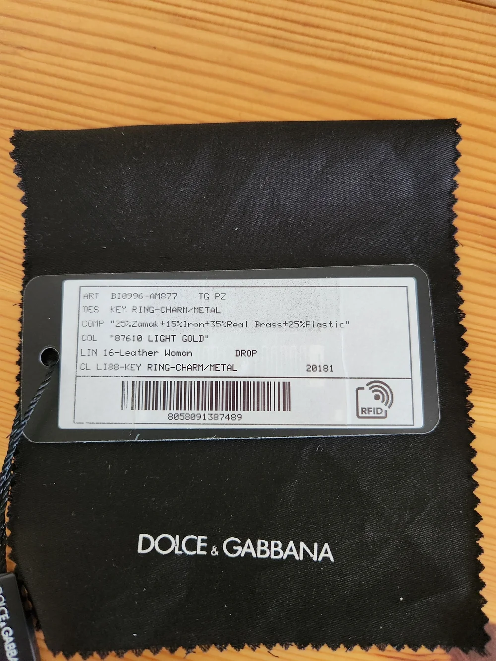 Dolce & Gabbana authentic dolce